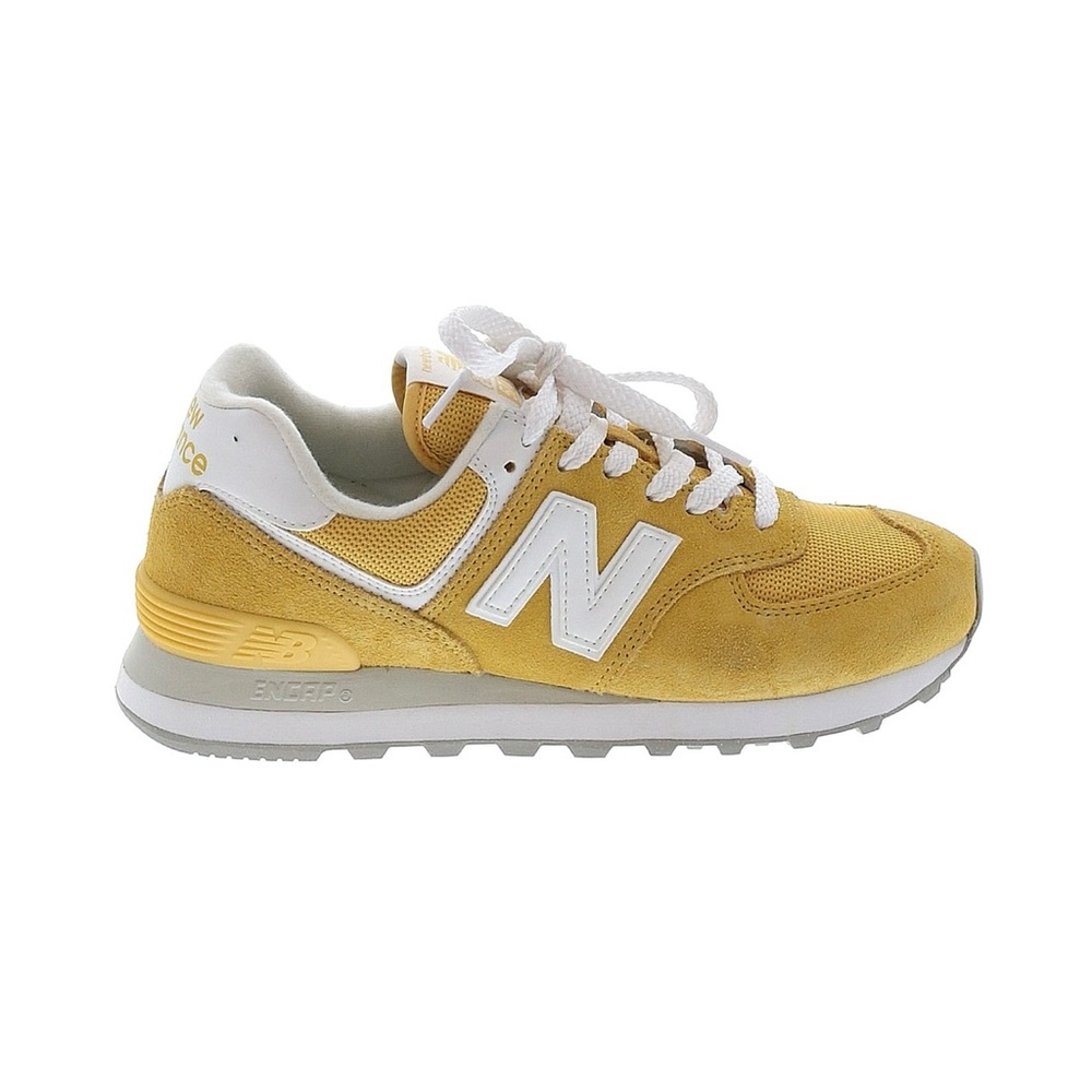 Women’s New Balance 574 Size 7 Yellow Sneakers